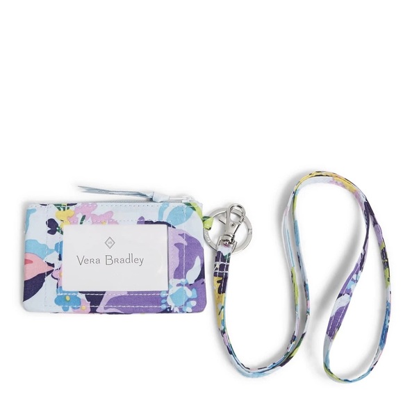 Vera Bradley Set Large Backpack, Lunch Bunch Bag and Zip ID/Lanyard 4 piece set - Picture 7 of 14